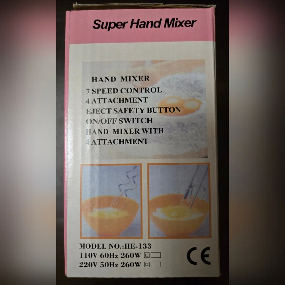 Hand Mixer 7-Speed
